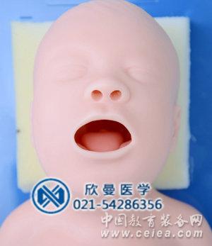 新生兒氣管插管模型側面